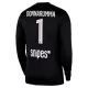 Levné Dětský Fotbalový Dres Paris Saint-Germain Gianluigi Donnarumma 1 Brankářské 2025-26 Dlouhý Rukáv