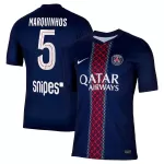 Levné Mužský Fotbalový Dres Paris Saint-Germain Marquinhos 5 Domácí 2025-26