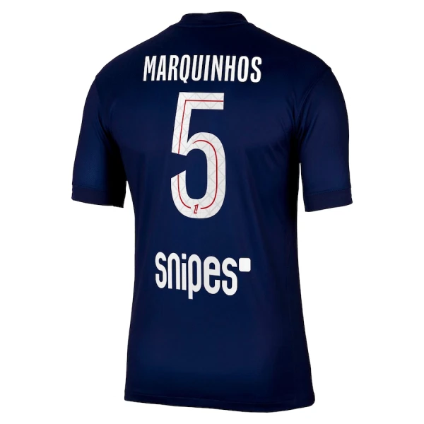 Levné Mužský Fotbalový Dres Paris Saint-Germain Marquinhos 5 Domácí 2025-26
