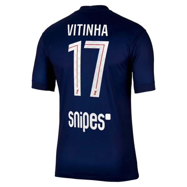 Levné Mužský Fotbalový Dres Paris Saint-Germain Vitinha 17 Domácí 2025-26