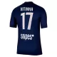 Levné Mužský Fotbalový Dres Paris Saint-Germain Vitinha 17 Domácí 2025-26