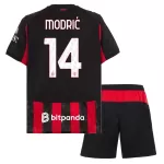 Levné Dětský Fotbalový Dres AC Milán Modrić 14 Domácí 2025-26