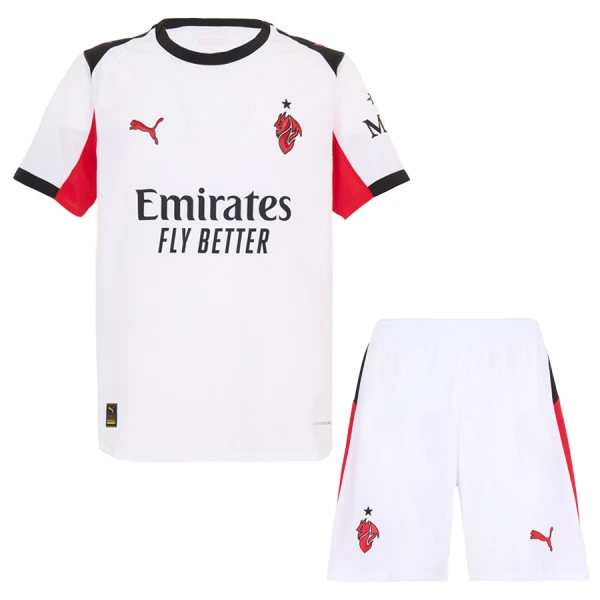 Levné Dětský Fotbalový Dres AC Milán Modrić 14 Venkovní 2025-26