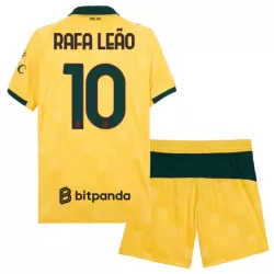 Levné Dětský Fotbalový Dres AC Milán Rafael Leao 10 Alternativní 2025-26 Levné Dětský Fotbalový Dres AC Milán Rafael Leao 10 Alternativní 2025-26