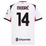 Levné Mužský Fotbalový Dres AC Milán Modrić 14 Venkovní 2025-26