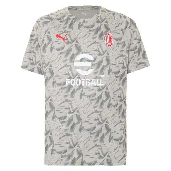 Levné Mužský Fotbalový Dres AC Milán Pre-Match 2025-26 Šedá Levné Mužský Fotbalový Dres AC Milán Pre-Match 2025-26 Šedá