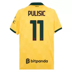 Levné Mužský Fotbalový Dres AC Milán Pulisic 11 Alternativní 2025-26 Levné Mužský Fotbalový Dres AC Milán Pulisic 11 Alternativní 2025-26