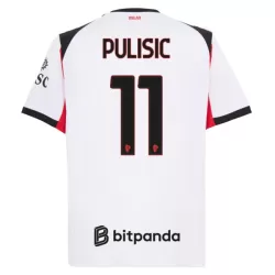 Levné Mužský Fotbalový Dres AC Milán Pulisic 11 Venkovní 2025-26 Levné Mužský Fotbalový Dres AC Milán Pulisic 11 Venkovní 2025-26