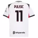 Levné Mužský Fotbalový Dres AC Milán Pulisic 11 Venkovní 2025-26 Levné Mužský Fotbalový Dres AC Milán Pulisic 11 Venkovní 2025-26