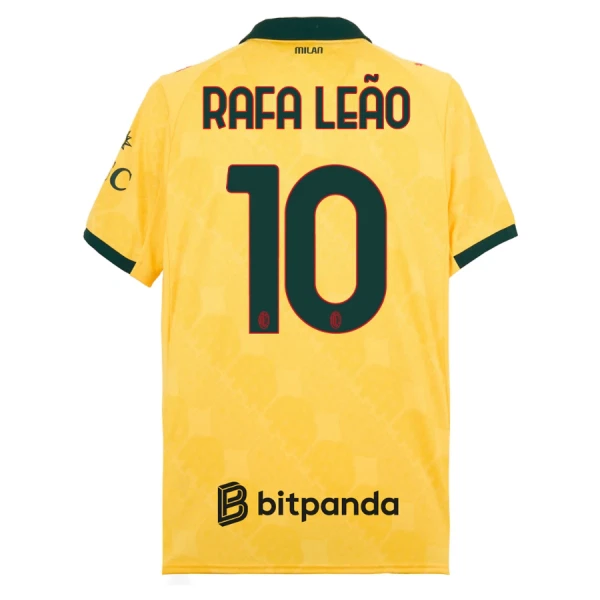 Levné Mužský Fotbalový Dres AC Milán Rafael Leao 10 Alternativní 2025-26 Levné Mužský Fotbalový Dres AC Milán Rafael Leao 10 Alternativní 2025-26