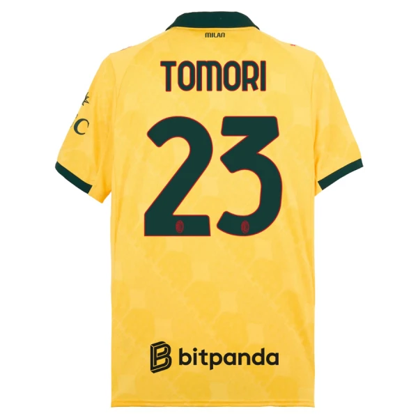 Levné Mužský Fotbalový Dres AC Milán Tomori 23 Alternativní 2025-26 Levné Mužský Fotbalový Dres AC Milán Tomori 23 Alternativní 2025-26