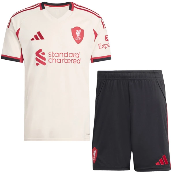 Levné Dětský Fotbalový Dres Liverpool Venkovní 2025-26