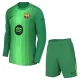 Levné Dětský Fotbalový Dres FC Barcelona Brankářské 2025-26 Dlouhý Rukáv Levné Dětský Fotbalový Dres FC Barcelona Brankářské 2025-26 Dlouhý Rukáv