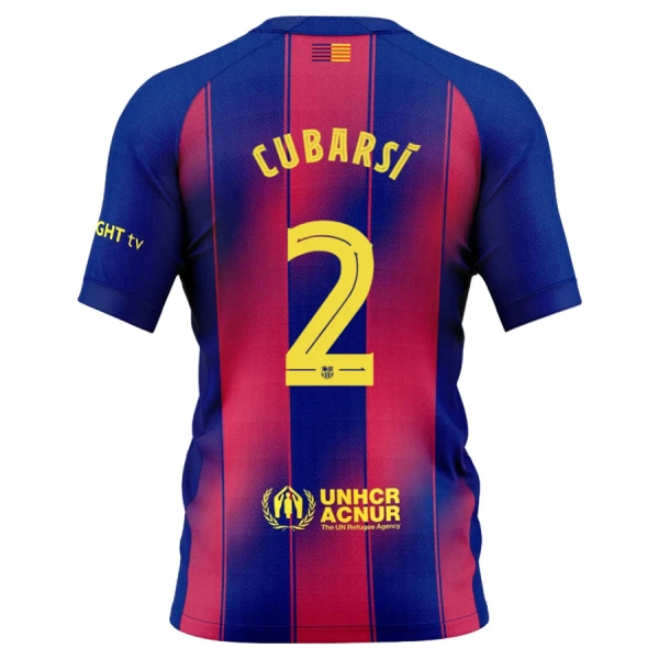 Levné Dětský Fotbalový Dres FC Barcelona Cubarsi 2 Domácí 2025-26