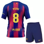 Levné Dětský Fotbalový Dres FC Barcelona Pedri 8 Domácí 2025-26