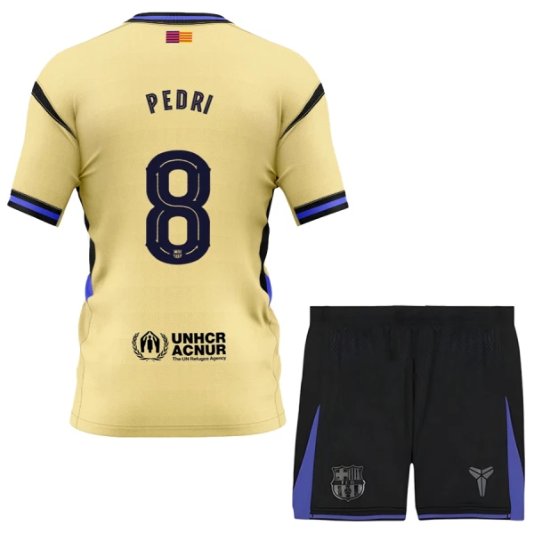 Levné Dětský Fotbalový Dres FC Barcelona x Kobe Bryant Pedri 8 Venkovní 2025-26 Levné Dětský Fotbalový Dres FC Barcelona x Kobe Bryant Pedri 8 Venkovní 2025-26