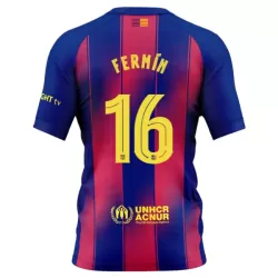Levné Mužský Fotbalový Dres FC Barcelona Fermin 16 Domácí 2025-26 Levné Mužský Fotbalový Dres FC Barcelona Fermin 16 Domácí 2025-26