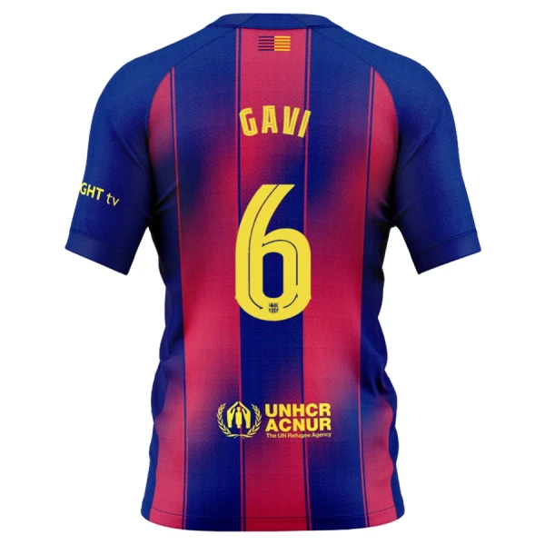 Levné Mužský Fotbalový Dres FC Barcelona Gavi 6 Domácí 2025-26 Levné Mužský Fotbalový Dres FC Barcelona Gavi 6 Domácí 2025-26