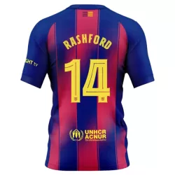 Levné Mužský Fotbalový Dres FC Barcelona Rashford 14 Alternativní 2025-26 Levné Mužský Fotbalový Dres FC Barcelona Rashford 14 Alternativní 2025-26