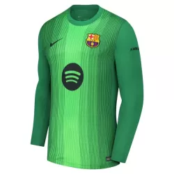 Levné Mužský Fotbalový Dres FC Barcelona Ter Stegen 1 Brankářské 2025-26 Dlouhý Rukáv