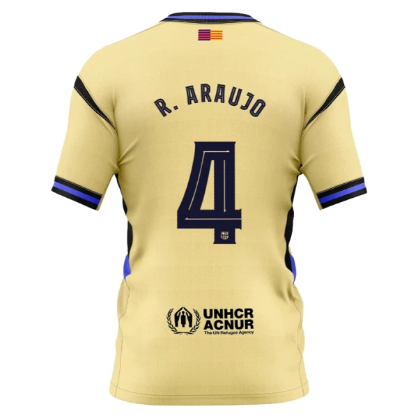 Levné Mužský Fotbalový Dres FC Barcelona x Kobe Bryant R. Araujo 4 Venkovní 2025-26 Levné Mužský Fotbalový Dres FC Barcelona x Kobe Bryant R. Araujo 4 Venkovní 2025-26