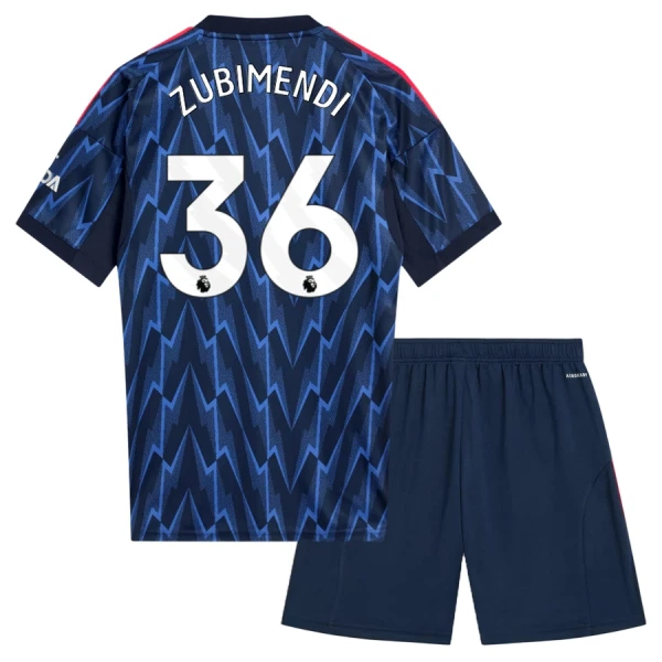 Levné Dětský Fotbalový Dres Arsenal Zubimendi 36 Venkovní 2025-26 Levné Dětský Fotbalový Dres Arsenal Zubimendi 36 Venkovní 2025-26