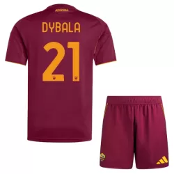 Levné Dětský Fotbalový Dres AS Řím Dybala 21 Domácí 2025-26 Levné Dětský Fotbalový Dres AS Řím Dybala 21 Domácí 2025-26