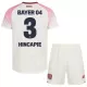 Levné Dětský Fotbalový Dres Bayer 04 Leverkusen Piero Hincapie 3 Venkovní 2025-26 Levné Dětský Fotbalový Dres Bayer 04 Leverkusen Piero Hincapie 3 Venkovní 2025-26