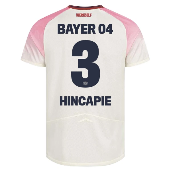 Levné Dětský Fotbalový Dres Bayer 04 Leverkusen Piero Hincapie 3 Venkovní 2025-26