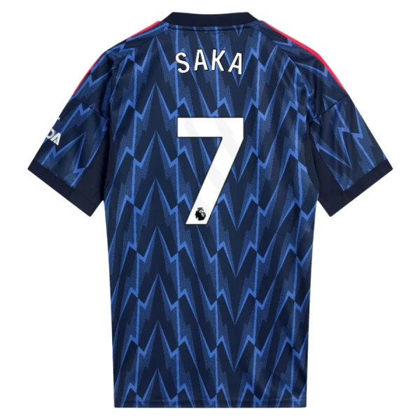 Levné Mužský Fotbalový Dres Arsenal Saka 7 Venkovní 2025-26 Levné Mužský Fotbalový Dres Arsenal Saka 7 Venkovní 2025-26