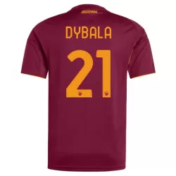 Levné Mužský Fotbalový Dres AS Řím Dybala 21 Domácí 2025-26 Levné Mužský Fotbalový Dres AS Řím Dybala 21 Domácí 2025-26