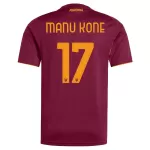 Levné Mužský Fotbalový Dres AS Řím Manu Kone 17 Domácí 2025-26