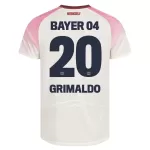 Levné Mužský Fotbalový Dres Bayer 04 Leverkusen Alejandro Grimaldo 20 Venkovní 2025-26