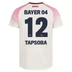 Levné Mužský Fotbalový Dres Bayer 04 Leverkusen Edmond Tapsoba 12 Venkovní 2025-26