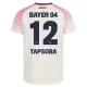 Levné Mužský Fotbalový Dres Bayer 04 Leverkusen Edmond Tapsoba 12 Venkovní 2025-26