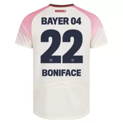 Levné Mužský Fotbalový Dres Bayer 04 Leverkusen Victor Boniface 22 Venkovní 2025-26 Levné Mužský Fotbalový Dres Bayer 04 Leverkusen Victor Boniface 22 Venkovní 2025-26