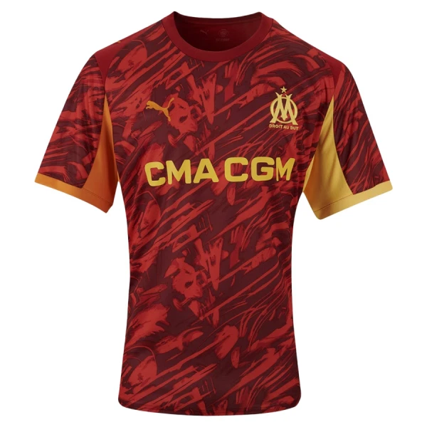 Levné Mužský Fotbalový Dres Olympique de Marseille Brankářské 2025-26 Červená Levné Mužský Fotbalový Dres Olympique de Marseille Brankářské 2025-26 Červená