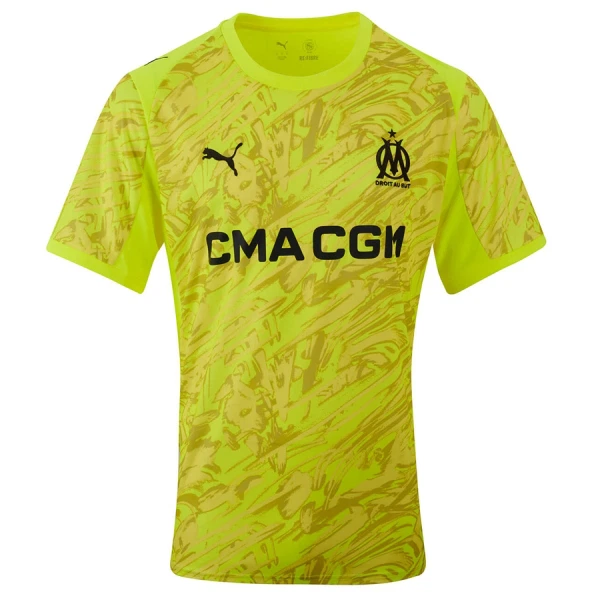 Levné Mužský Fotbalový Dres Olympique de Marseille Brankářské 2025-26 Žlutá Levné Mužský Fotbalový Dres Olympique de Marseille Brankářské 2025-26 Žlutá