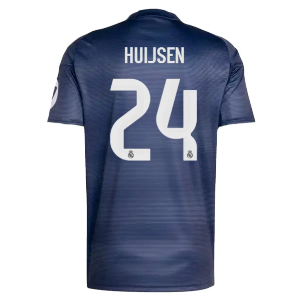 Levné Mužský Fotbalový Dres Real Madrid Huijsen 24 Venkovní 2025-26 Levné Mužský Fotbalový Dres Real Madrid Huijsen 24 Venkovní 2025-26