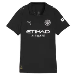 Levné Dámský Fotbalový Dres Manchester City Venkovní 2025-26 Levné Dámský Fotbalový Dres Manchester City Venkovní 2025-26