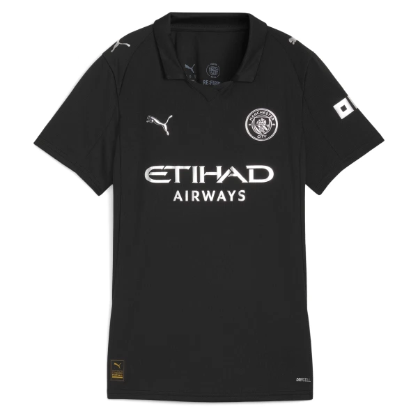 Levné Dámský Fotbalový Dres Manchester City Venkovní 2025-26 Levné Dámský Fotbalový Dres Manchester City Venkovní 2025-26