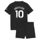 Levné Dětský Fotbalový Dres Manchester City Grealish 10 Venkovní 2025-26 Levné Dětský Fotbalový Dres Manchester City Grealish 10 Venkovní 2025-26