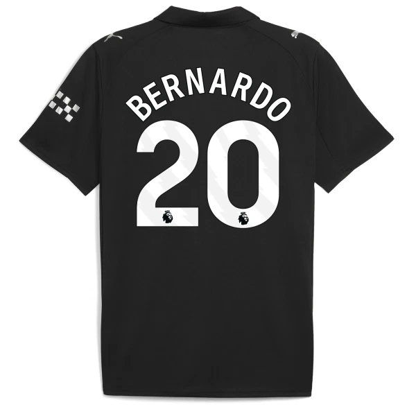 Levné Mužský Fotbalový Dres Manchester City Bernardo 20 Venkovní 2025-26 Levné Mužský Fotbalový Dres Manchester City Bernardo 20 Venkovní 2025-26
