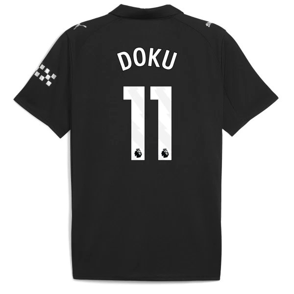 Levné Mužský Fotbalový Dres Manchester City Doku 11 Venkovní 2025-26