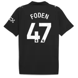 Levné Mužský Fotbalový Dres Manchester City Foden 47 Venkovní 2025-26 Levné Mužský Fotbalový Dres Manchester City Foden 47 Venkovní 2025-26