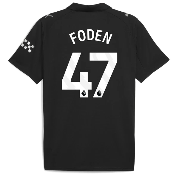 Levné Mužský Fotbalový Dres Manchester City Foden 47 Venkovní 2025-26 Levné Mužský Fotbalový Dres Manchester City Foden 47 Venkovní 2025-26