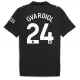 Levné Mužský Fotbalový Dres Manchester City Gvardiol 24 Venkovní 2025-26 Levné Mužský Fotbalový Dres Manchester City Gvardiol 24 Venkovní 2025-26