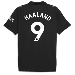 Levné Mužský Fotbalový Dres Manchester City Haaland 9 Venkovní 2025-26 Levné Mužský Fotbalový Dres Manchester City Haaland 9 Venkovní 2025-26