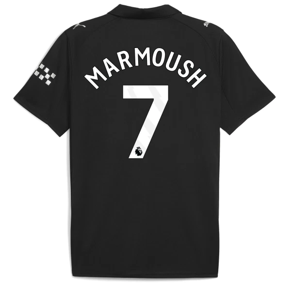 Levné Mužský Fotbalový Dres Manchester City Marmoush 7 Venkovní 2025-26 Levné Mužský Fotbalový Dres Manchester City Marmoush 7 Venkovní 2025-26