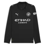 Levné Mužský Fotbalový Dres Manchester City Venkovní 2025-26 Dlouhý Rukáv
